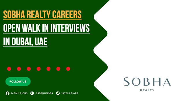 Sobha Realty Careers in Real Estate Sector | Apply Online